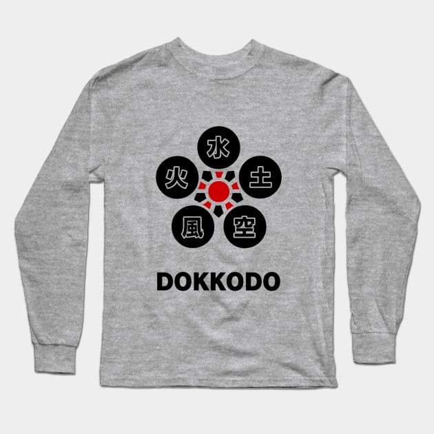 Dokkodo Crest Long Sleeve T-Shirt by Rules of the mind